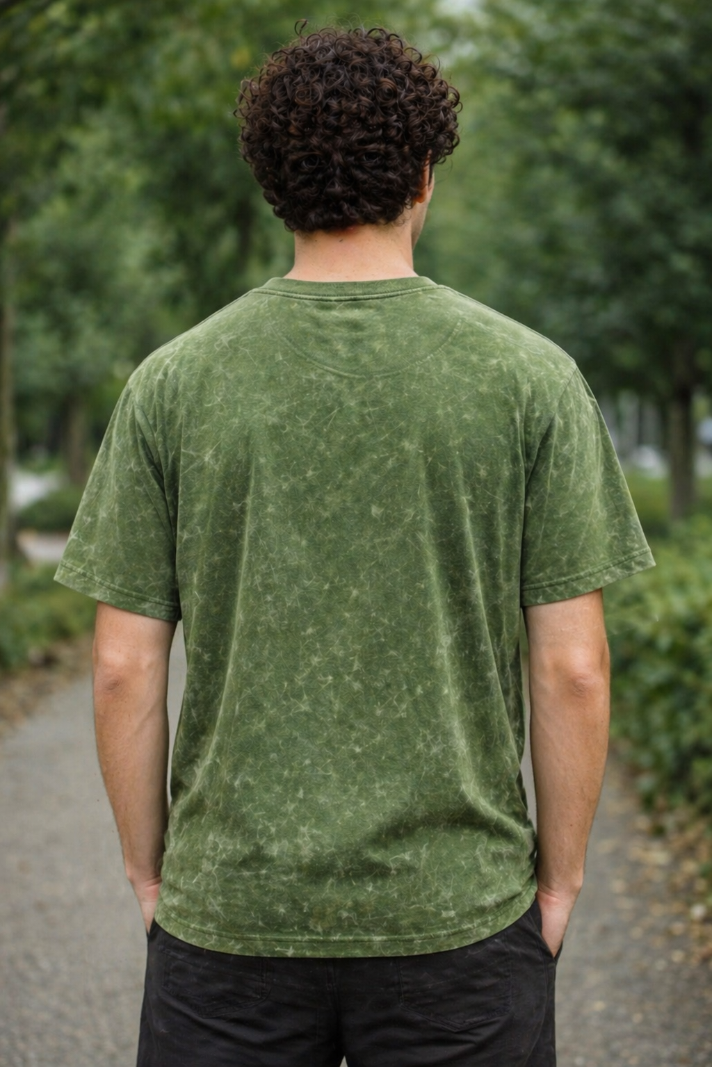 AcidWash T-shirt Green