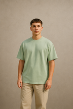PREMIUM OVERSIZED T-SHIRT –  LIGHT GREEN