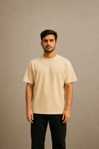 PREMIUM OVERSIZED T-SHIRT – BEIGE