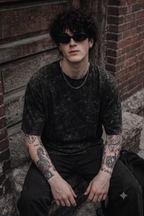 AcidWash T-shirt Black