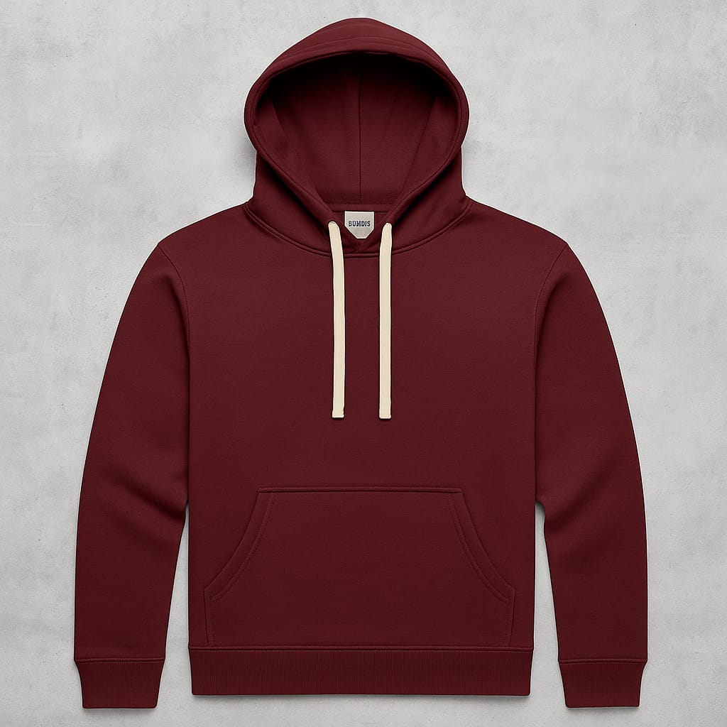 PREMIUM OVERSIZED HOODIES - Dark Red