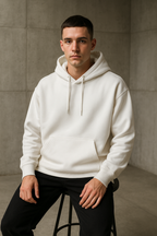 PREMIUM OVERSIZED HOODIES WHITE & BLACK (PACK OF 2)