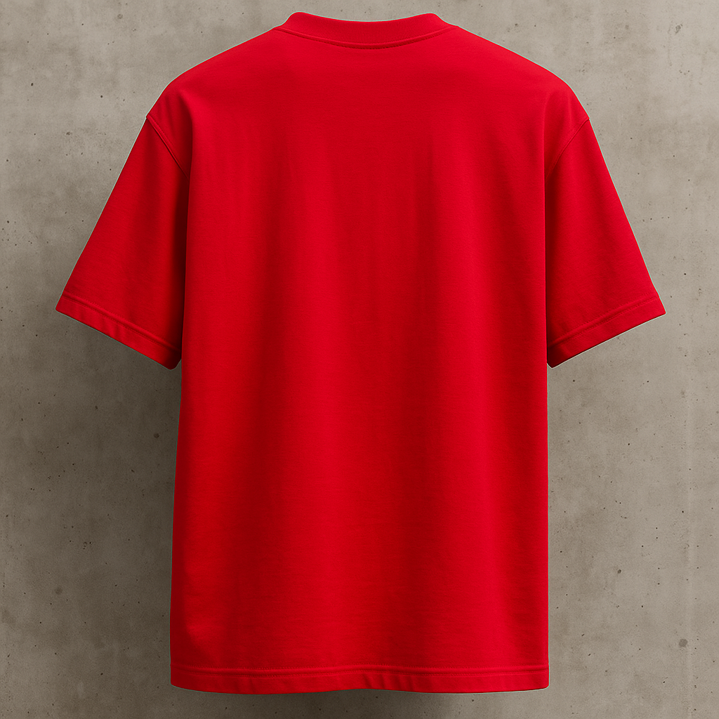 PREMIUM OVERSIZED T-SHIRT – RED