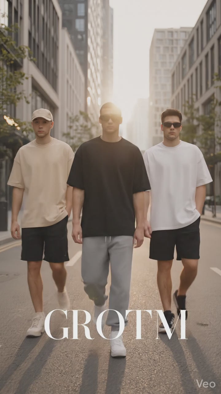 Ultra Premium Oversized T-shirt (Pack of 3)