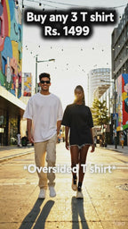 Ultra Premium Oversized T-shirt (Pack of 3)