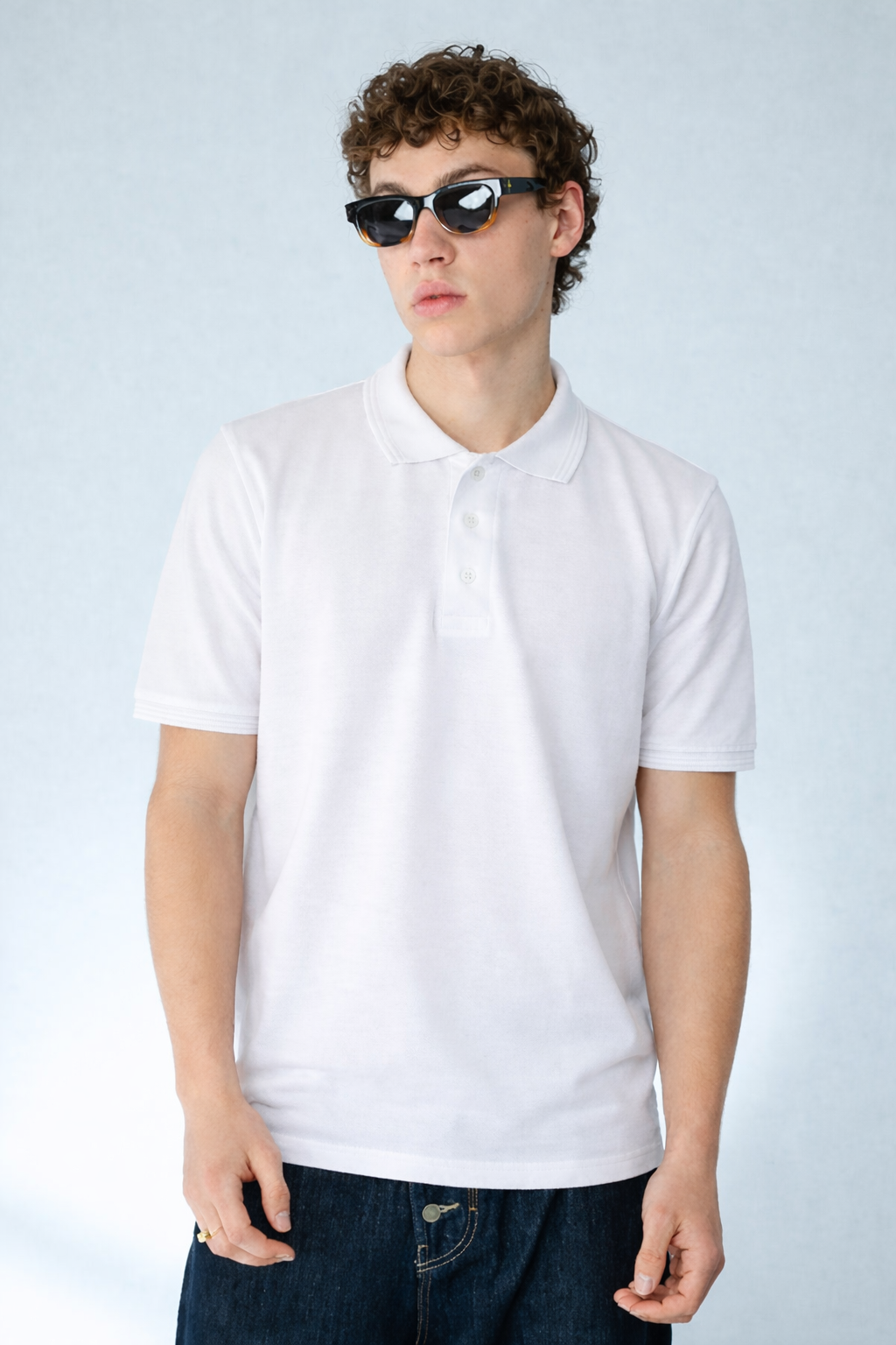 Polo T-shirt White